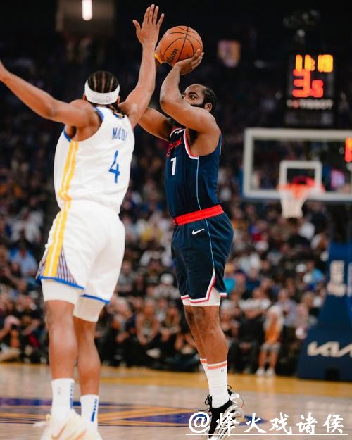 哈登41分快船大胜爵士 约基奇三双掘金胜国王